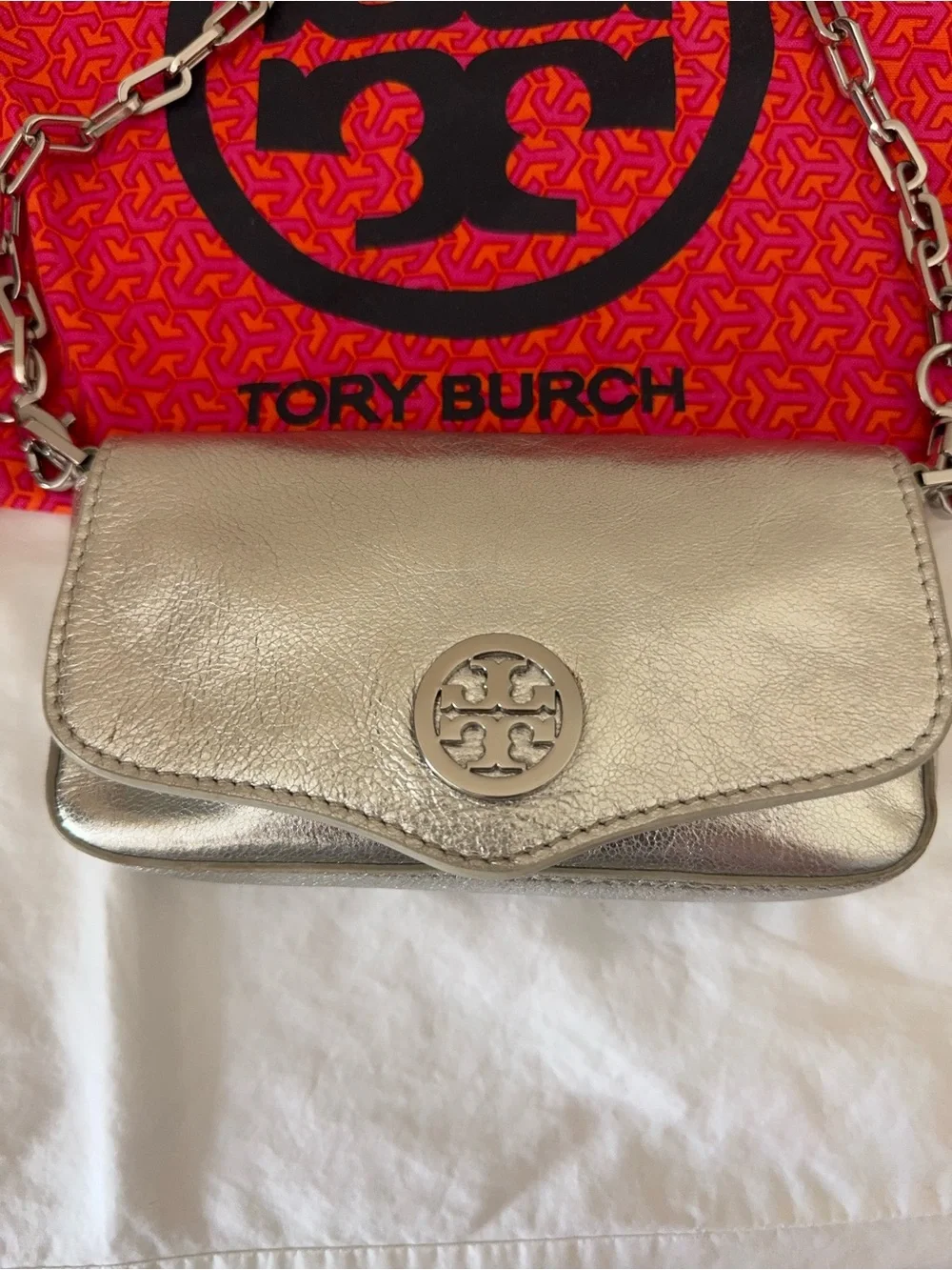 Tory Burch mini chain crossbody bag